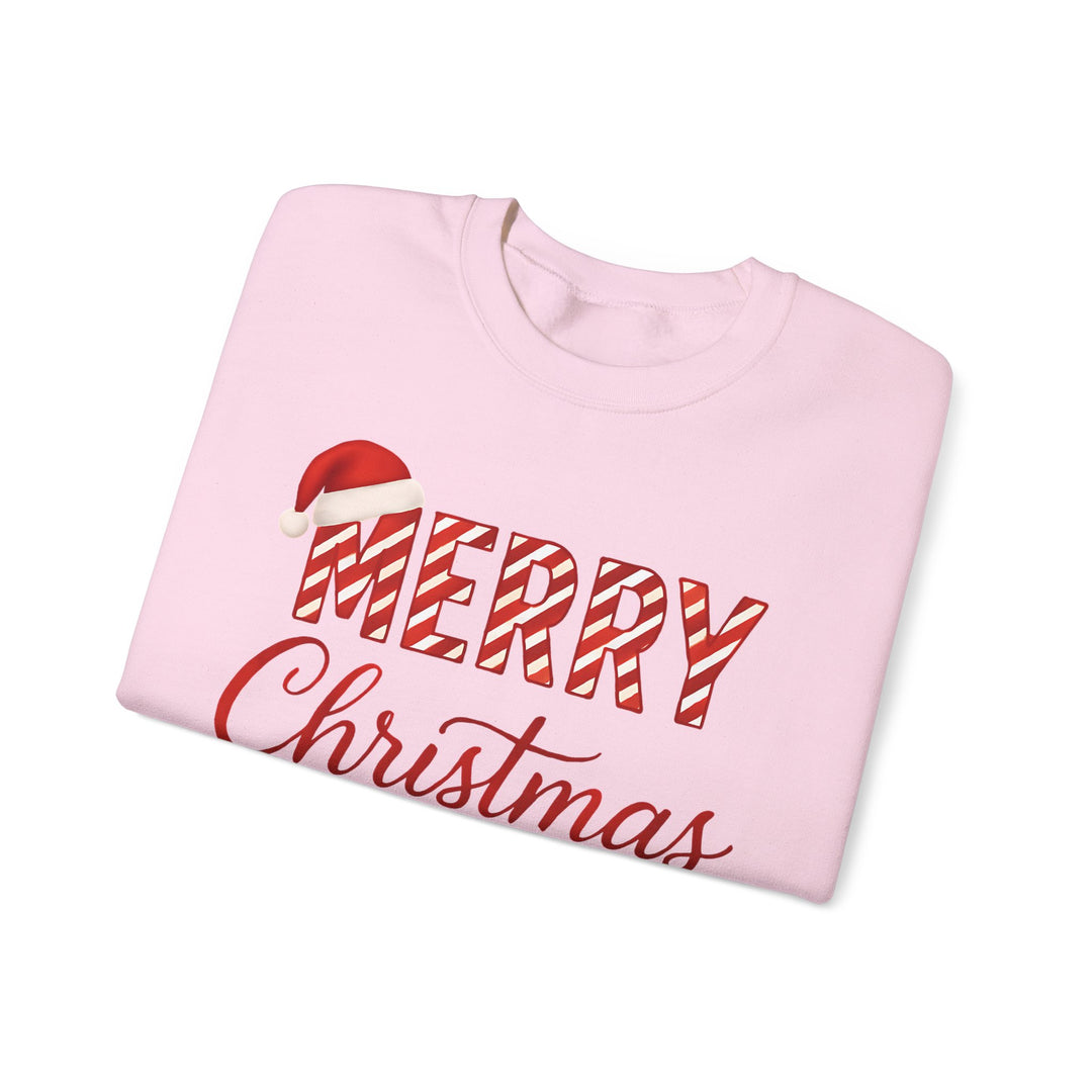 Merry Christmas Sweatshirt, Cozy Holiday Apparel, Unisex Crewneck, Winter Wardrobe Essential, Gift for Him Her, Christmas Celebration