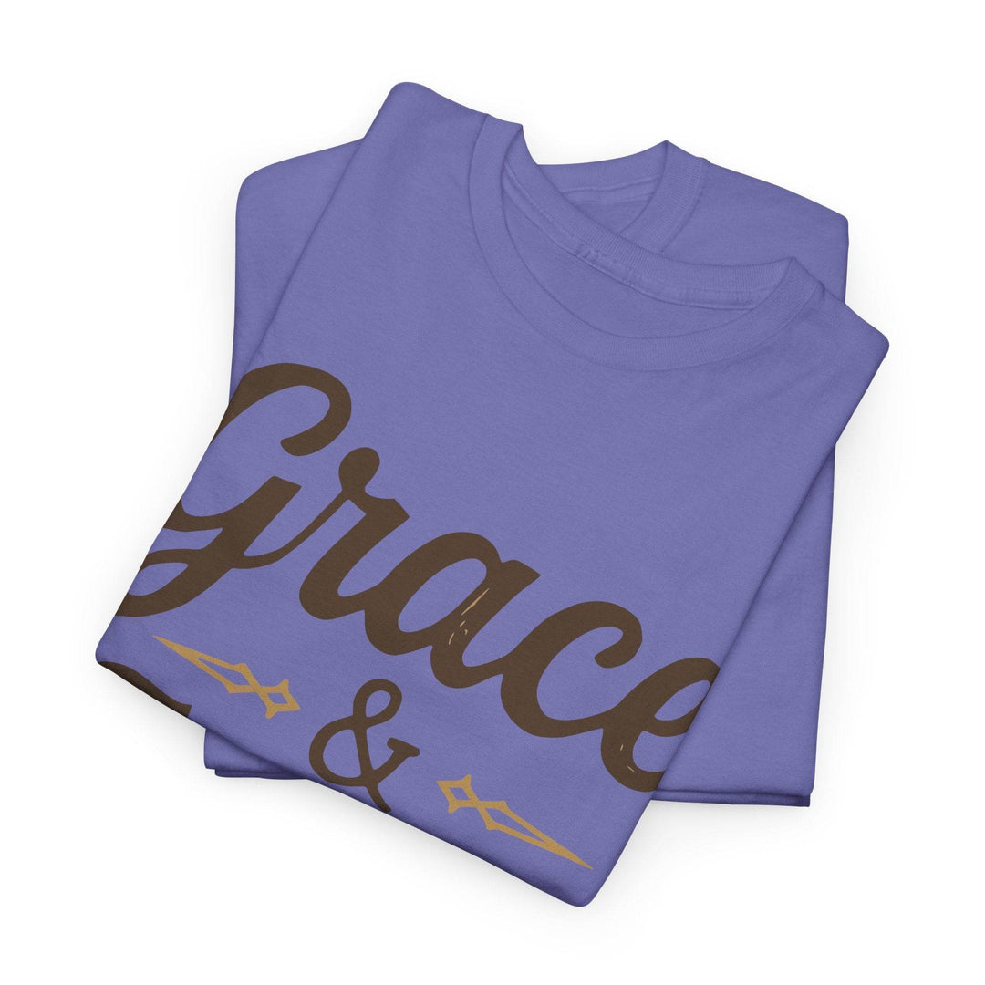 Grace and Grit Motivational Clothing T-Shirt - Gutsy Garb