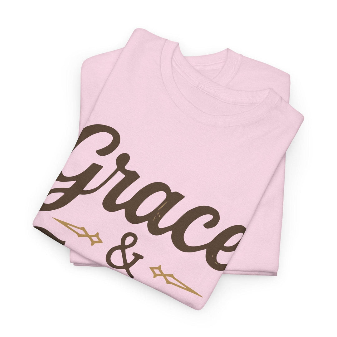 Grace and Grit Motivational Clothing T-Shirt - Gutsy Garb