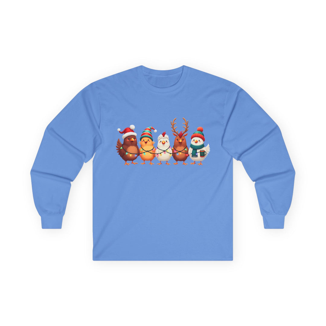 Festive Animal Print Long Sleeve Tee