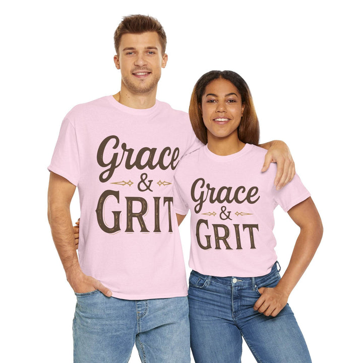 Grace and Grit Motivational Clothing T-Shirt - Gutsy Garb