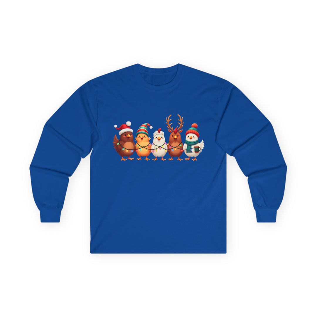 Festive Animal Print Long Sleeve Tee