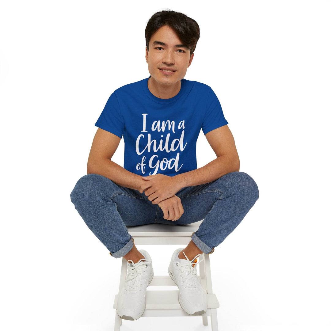 I Am a Child of God Shirt - Bold Faith Tee - Gutsy Garb