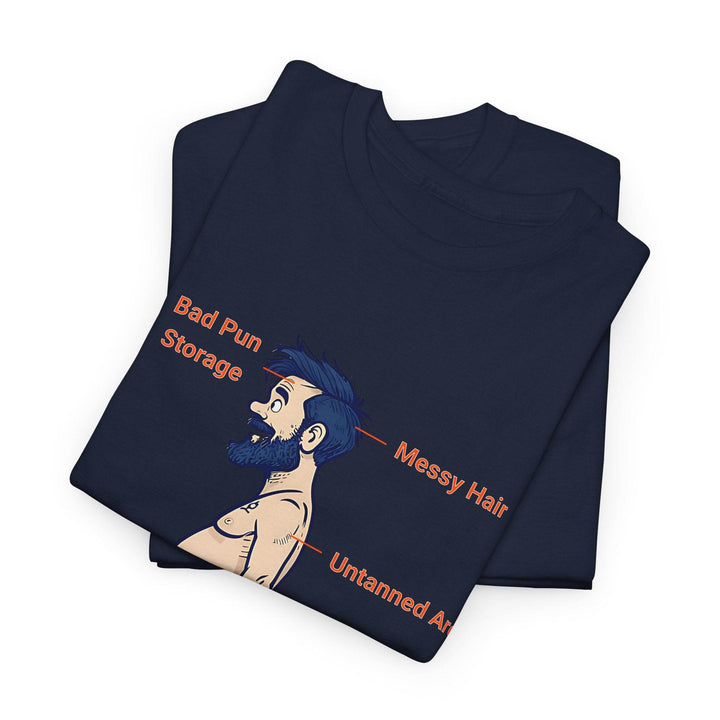 Dad Bod Blueprint Shirt - Bold Graphic Tee - Gutsy Garb