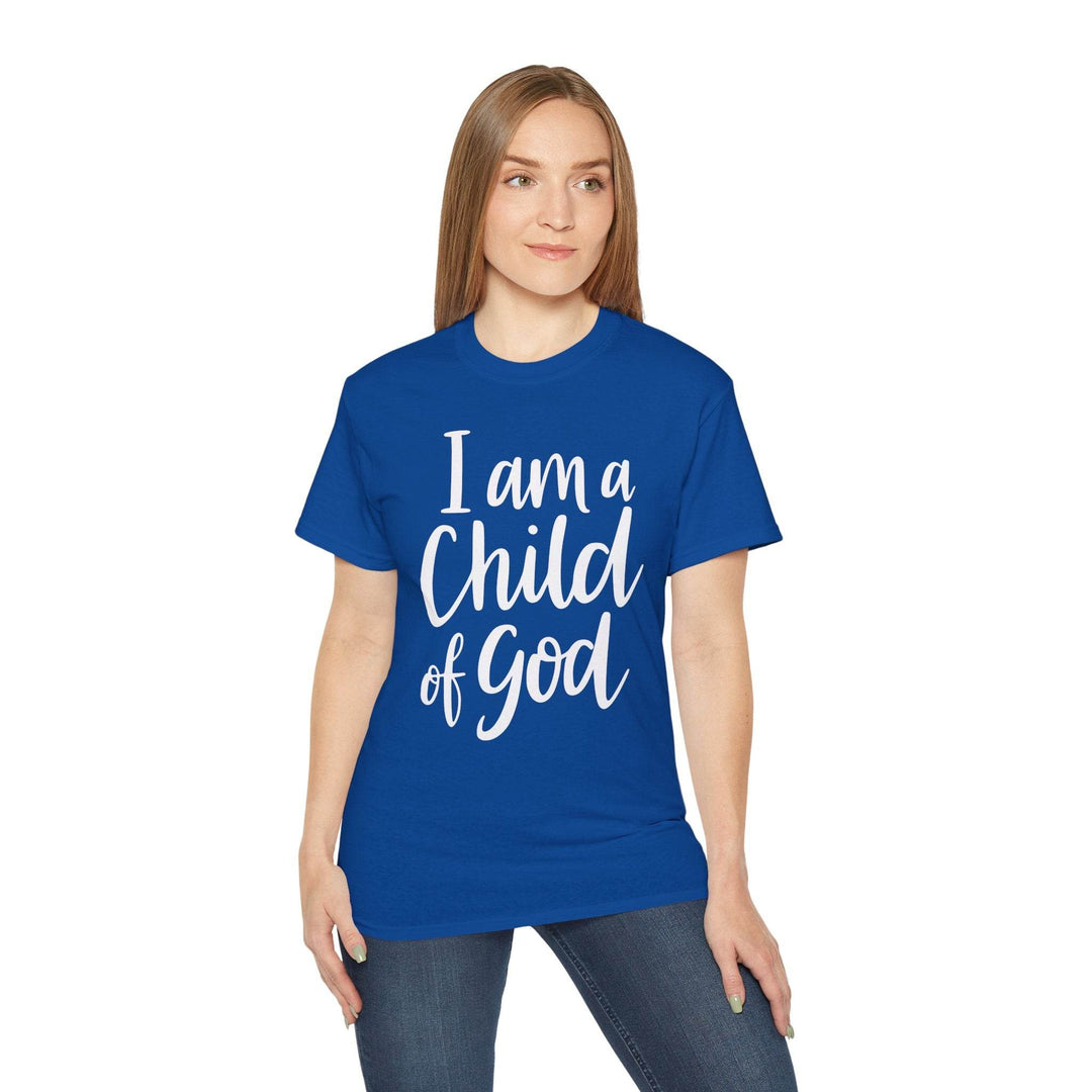 I Am a Child of God Shirt - Bold Faith Tee - Gutsy Garb