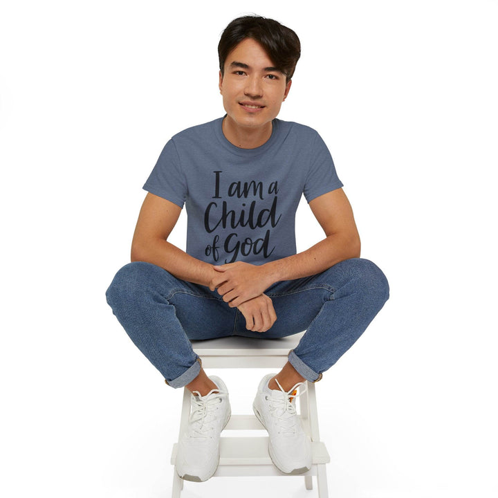 I Am a Child of God Shirt - Bold Faith Tee - Gutsy Garb