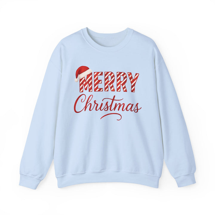 Merry Christmas Sweatshirt, Cozy Holiday Apparel, Unisex Crewneck, Winter Wardrobe Essential, Gift for Him Her, Christmas Celebration