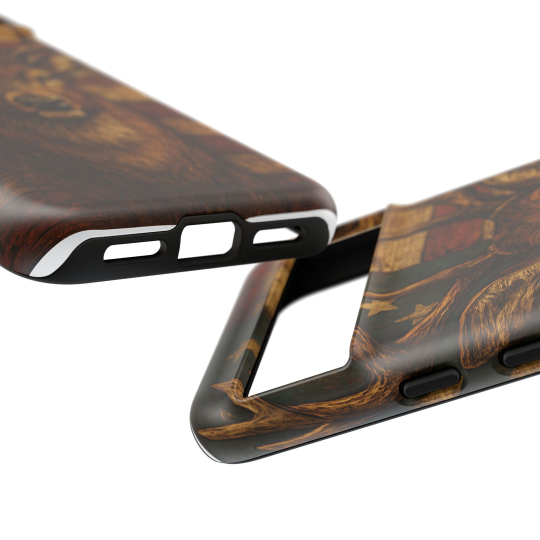Deer Tough Cases: Patriotic Phone Case, American Flag, Wildlife Cover, Animal
