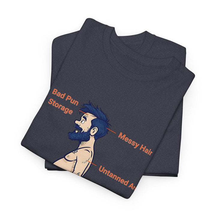 Dad Bod Blueprint Shirt - Bold Graphic Tee - Gutsy Garb