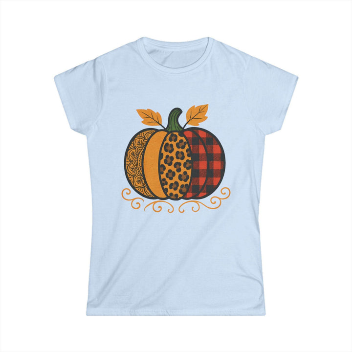 Autumn Pumpkin Graphic Tee for Women - Bold Fall Style - Gutsy Garb