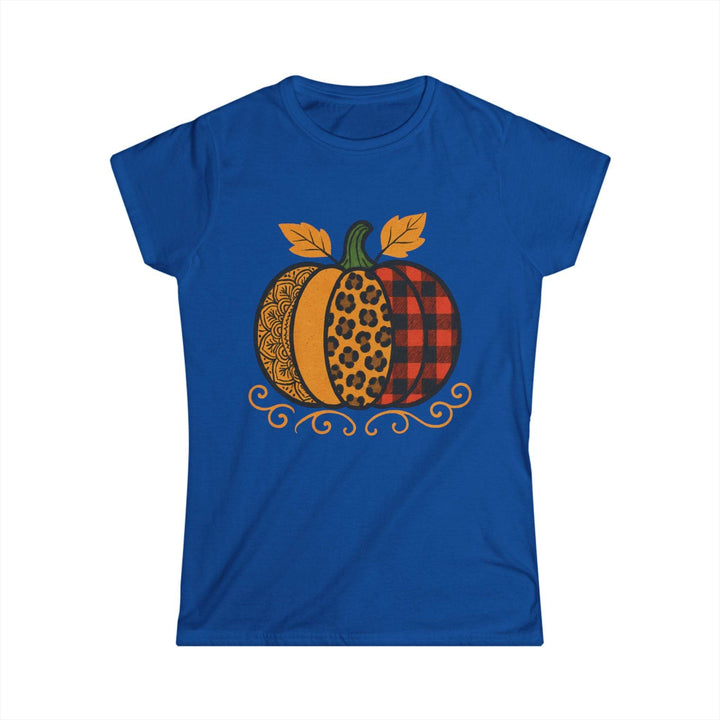 Autumn Pumpkin Graphic Tee for Women - Bold Fall Style - Gutsy Garb