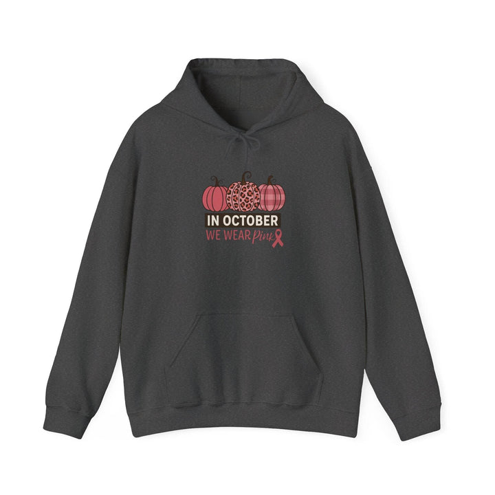 Breast Cancer Awareness Hoodie with Pink Ribbon - Gutsy Garb