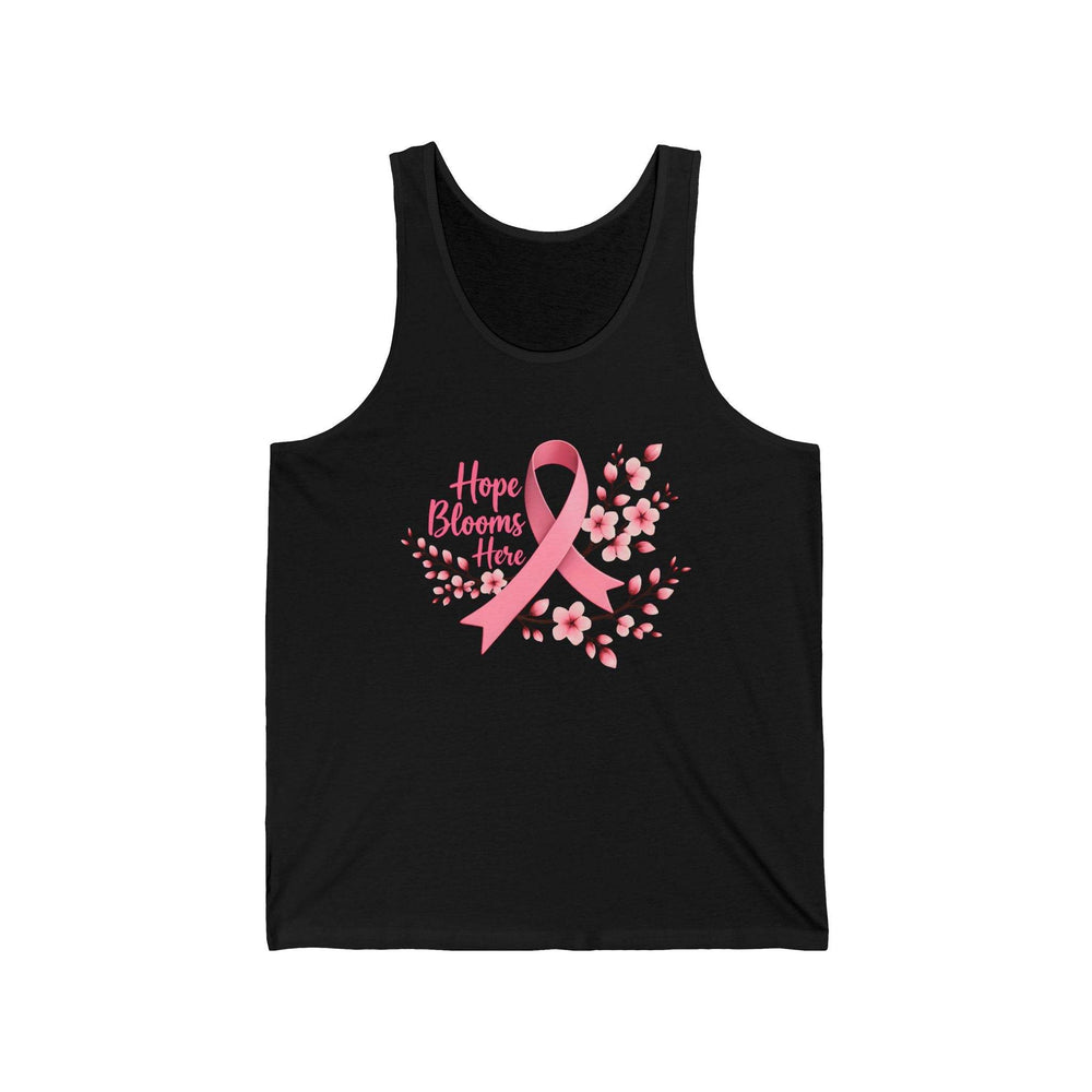 Breast Cancer Awareness Tank Top with Hope Design - Gutsy Garb