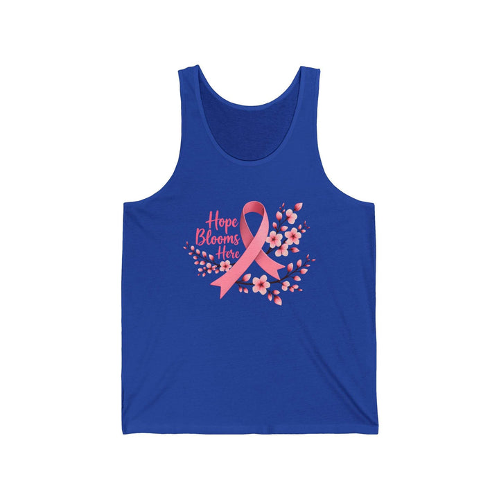Breast Cancer Awareness Tank Top with Hope Design - Gutsy Garb