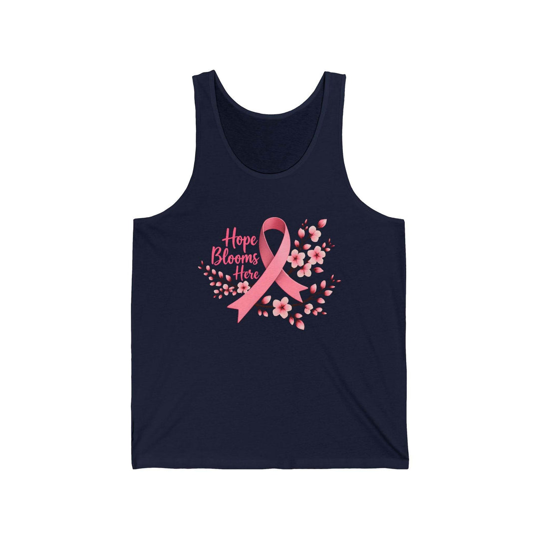 Breast Cancer Awareness Tank Top with Hope Design - Gutsy Garb