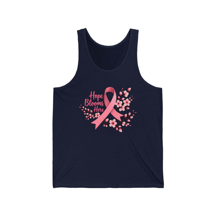 Breast Cancer Awareness Tank Top with Hope Design - Gutsy Garb