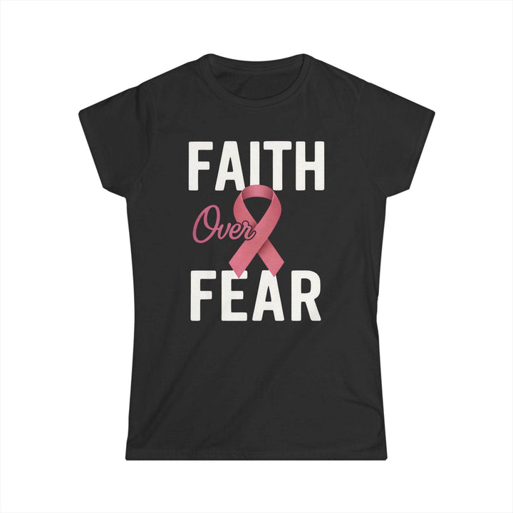 Cancer Awareness Inspirational Shirt - Faith Over Fear Tee - Gutsy Garb