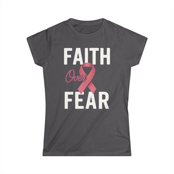 Cancer Awareness Inspirational Shirt - Faith Over Fear Tee - Gutsy Garb