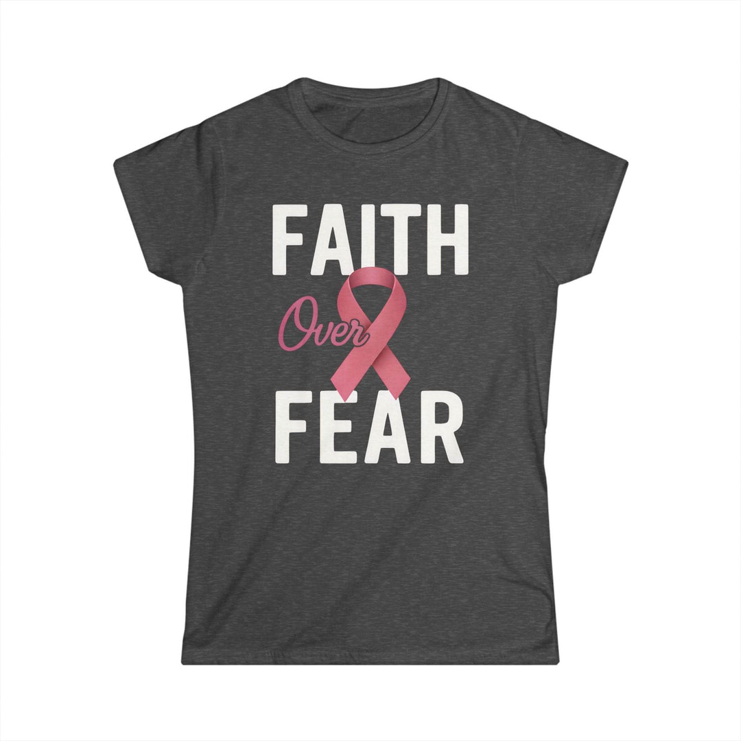 Cancer Awareness Inspirational Shirt - Faith Over Fear Tee - Gutsy Garb