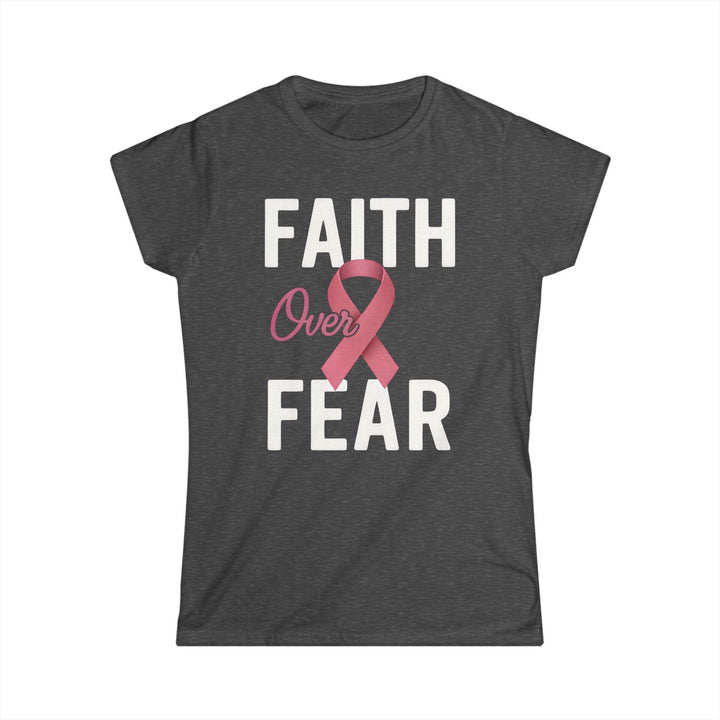 Cancer Awareness Inspirational Shirt - Faith Over Fear Tee - Gutsy Garb