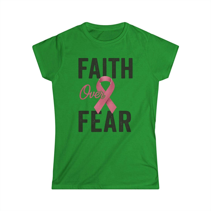 Cancer Awareness Inspirational Shirt - Faith Over Fear Tee - Gutsy Garb