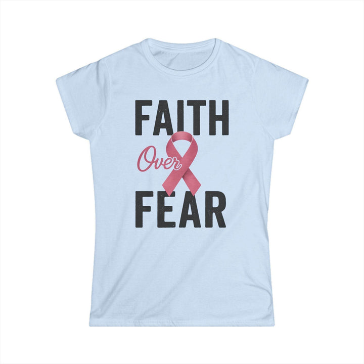 Cancer Awareness Inspirational Shirt - Faith Over Fear Tee - Gutsy Garb