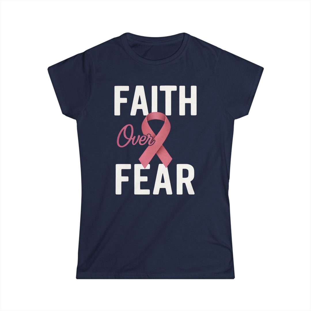Cancer Awareness Inspirational Shirt - Faith Over Fear Tee - Gutsy Garb