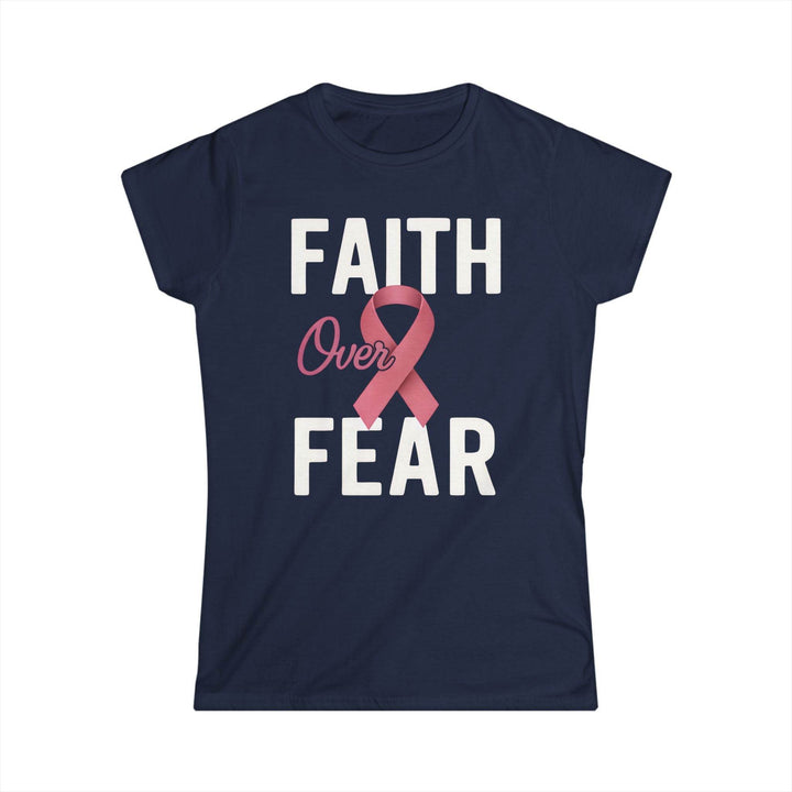 Cancer Awareness Inspirational Shirt - Faith Over Fear Tee - Gutsy Garb