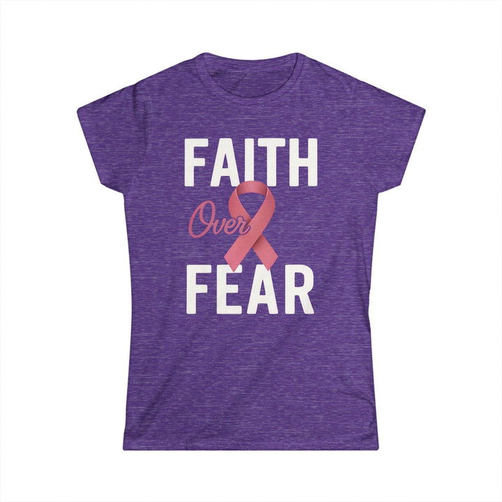 Cancer Awareness Inspirational Shirt - Faith Over Fear Tee - Gutsy Garb