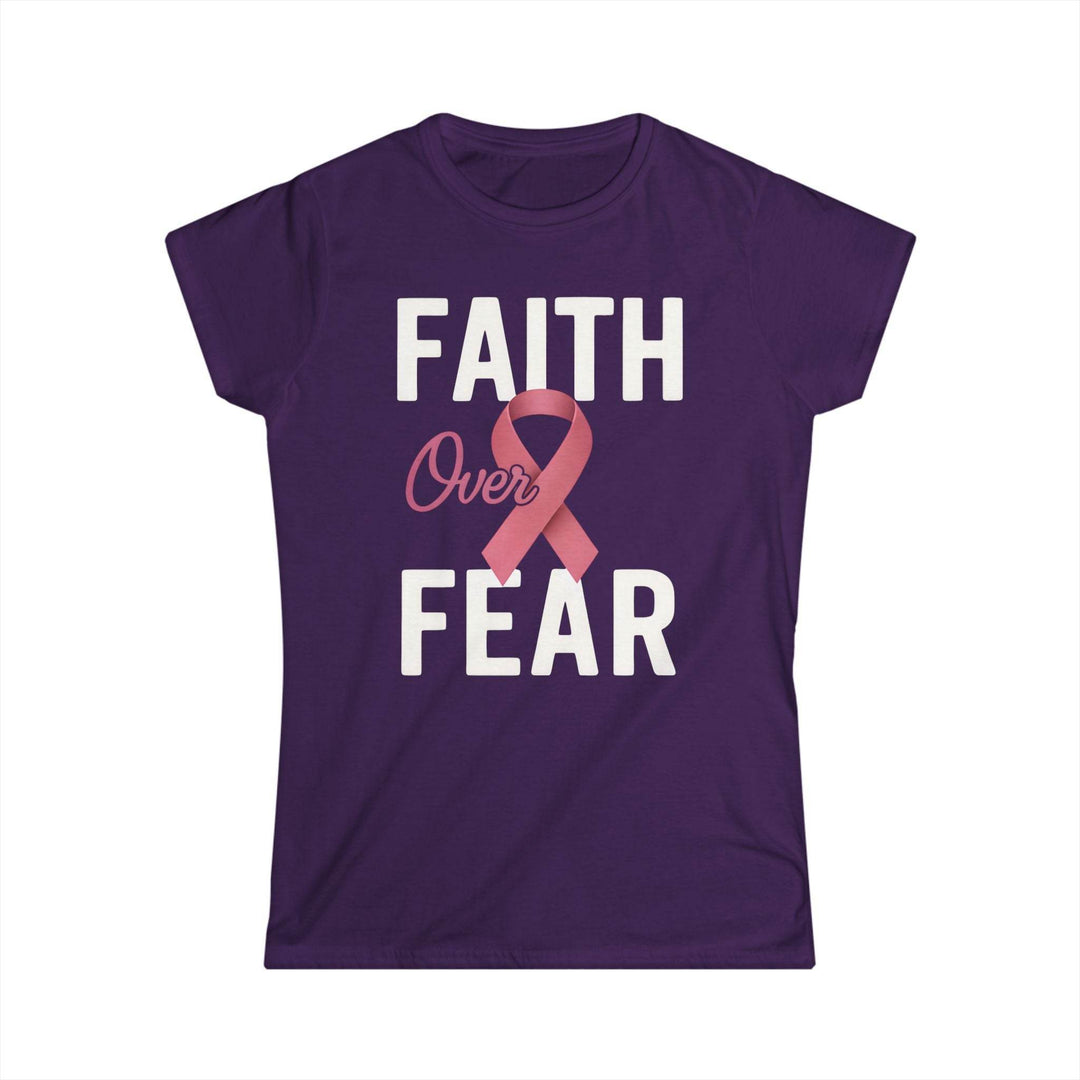 Cancer Awareness Inspirational Shirt - Faith Over Fear Tee - Gutsy Garb