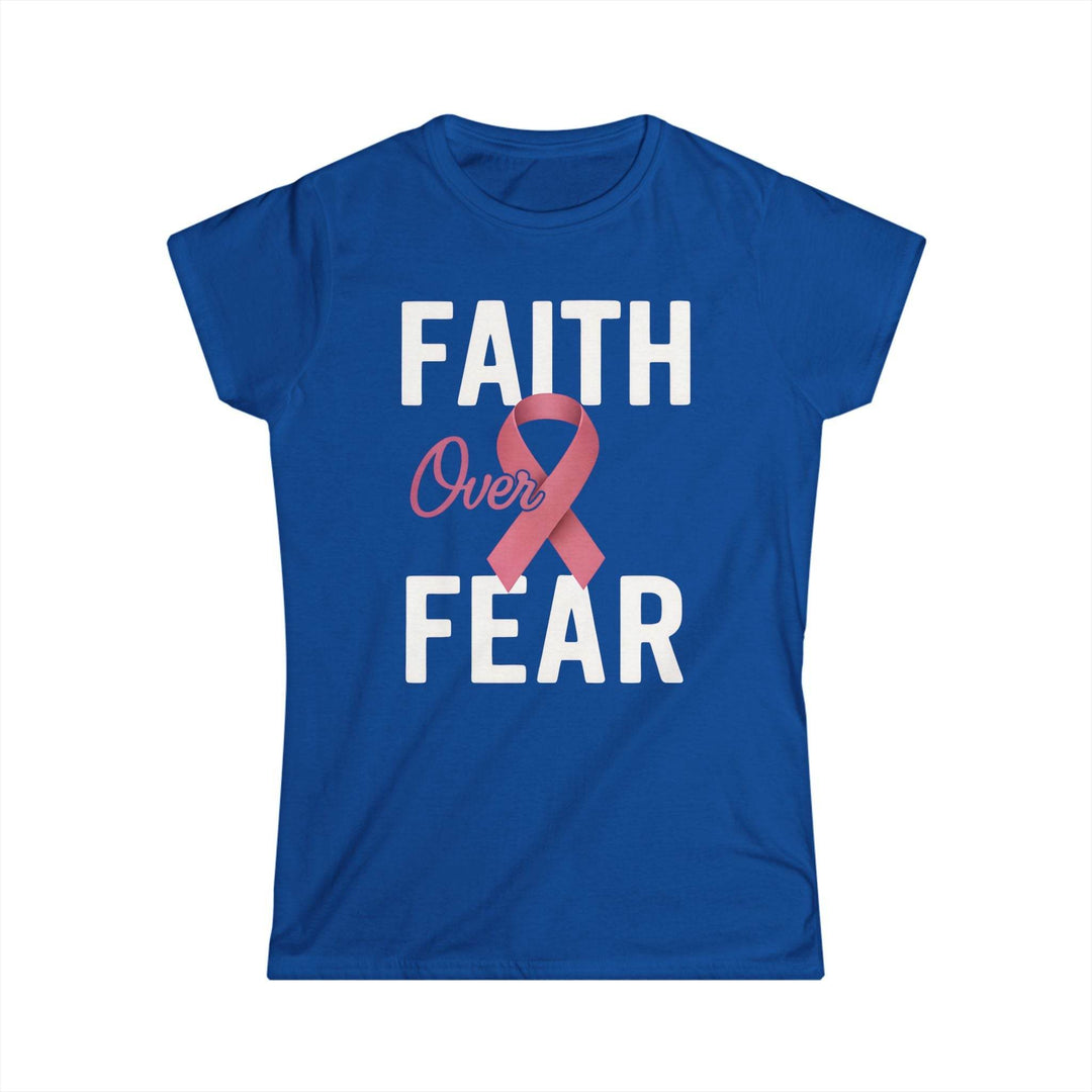 Cancer Awareness Inspirational Shirt - Faith Over Fear Tee - Gutsy Garb