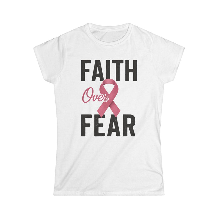 Cancer Awareness Inspirational Shirt - Faith Over Fear Tee - Gutsy Garb