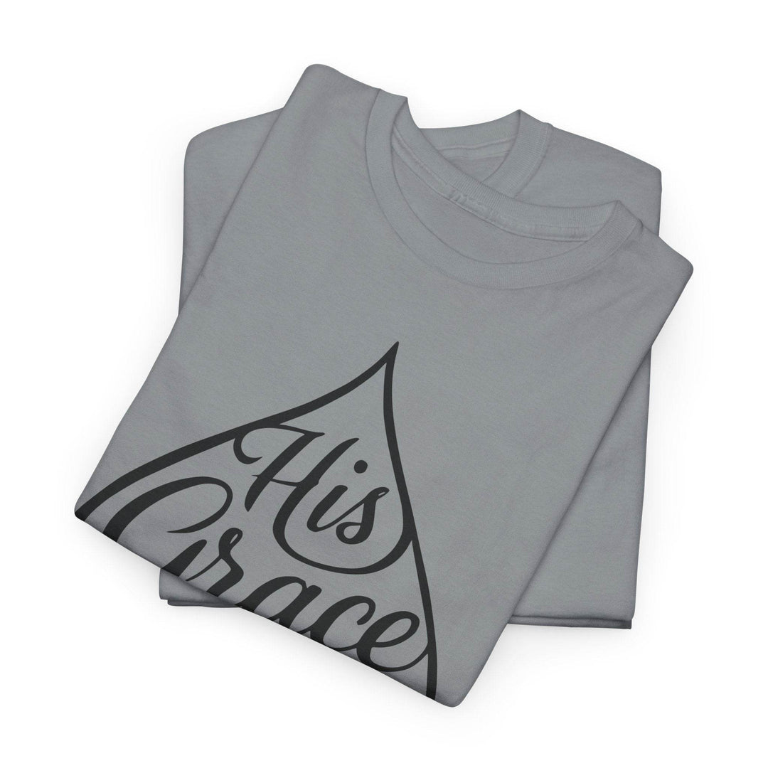 Christian Inspirational T-Shirt - His Grace Is Sufficient - Gutsy Garb