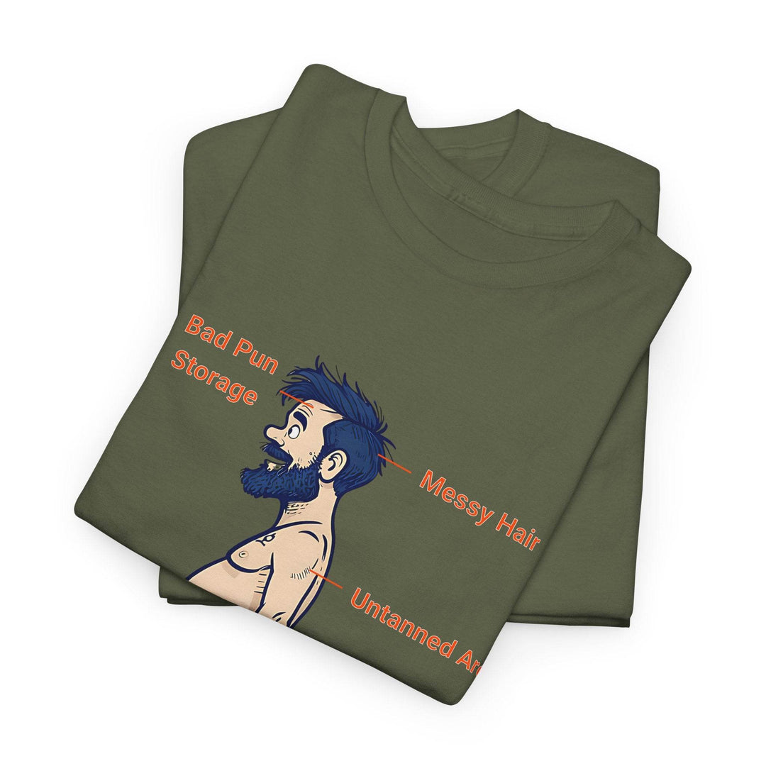 Dad Bod Blueprint Shirt - Bold Graphic Tee - Gutsy Garb