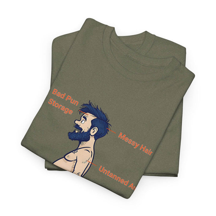 Dad Bod Blueprint Shirt - Bold Graphic Tee - Gutsy Garb
