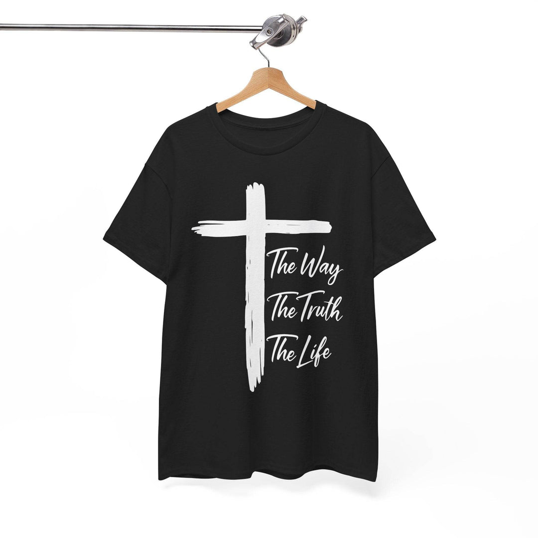 Faith Inspired Christian T-Shirt with Cross - Gutsy Garb