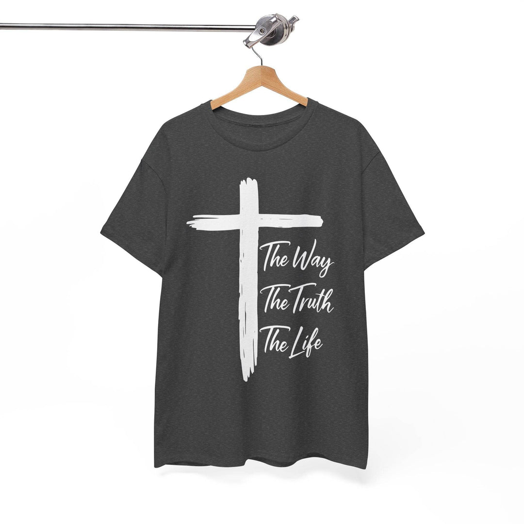 Faith Inspired Christian T-Shirt with Cross - Gutsy Garb