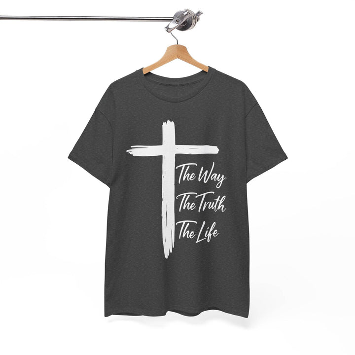 Faith Inspired Christian T-Shirt with Cross - Gutsy Garb