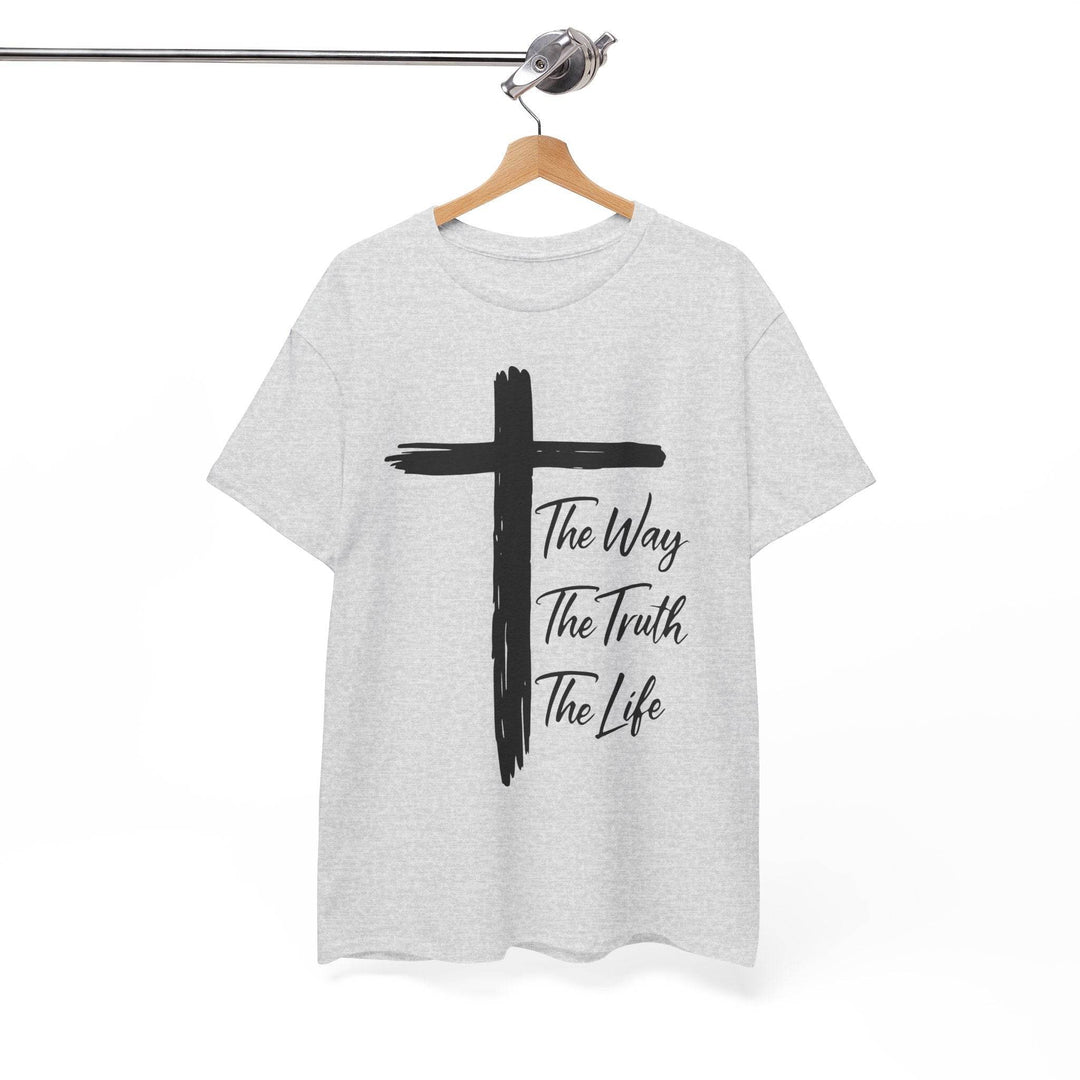 Faith Inspired Christian T-Shirt with Cross - Gutsy Garb
