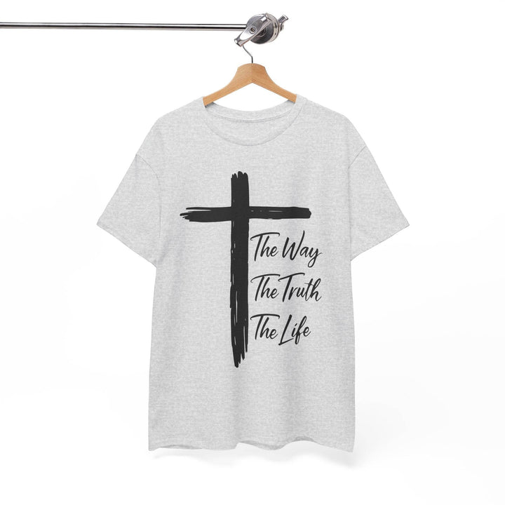 Faith Inspired Christian T-Shirt with Cross - Gutsy Garb