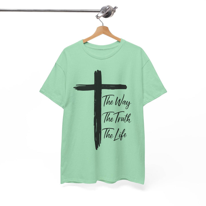 Faith Inspired Christian T-Shirt with Cross - Gutsy Garb
