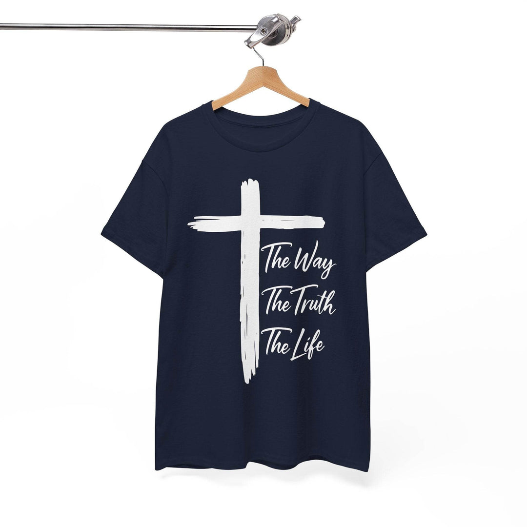 Faith Inspired Christian T-Shirt with Cross - Gutsy Garb