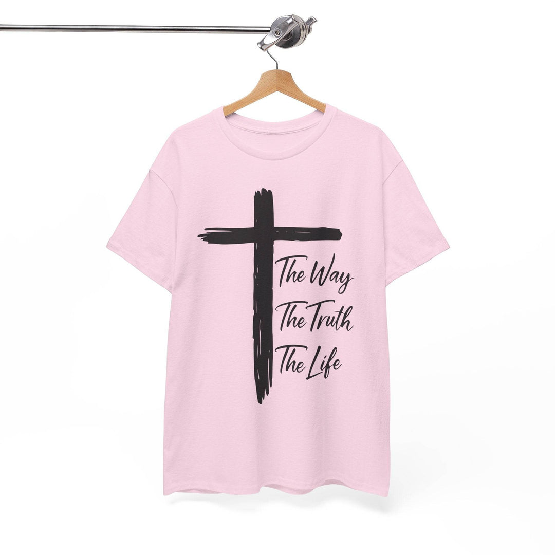 Faith Inspired Christian T-Shirt with Cross - Gutsy Garb
