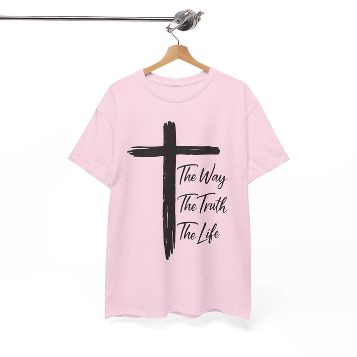 Faith Inspired Christian T-Shirt with Cross - Gutsy Garb