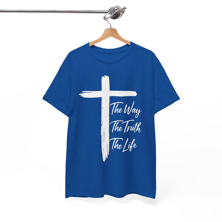 Faith Inspired Christian T-Shirt with Cross - Gutsy Garb