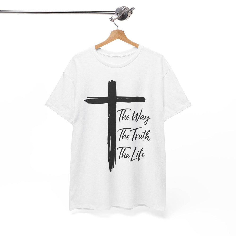 Faith Inspired Christian T-Shirt with Cross - Gutsy Garb