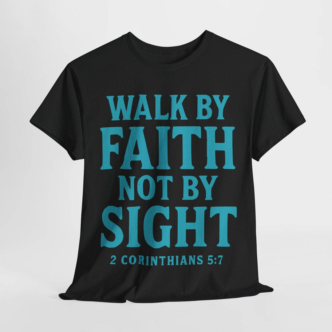 Walk Faith Tee Faith Inspired Motivational T-Shirt - Gutsy Garb