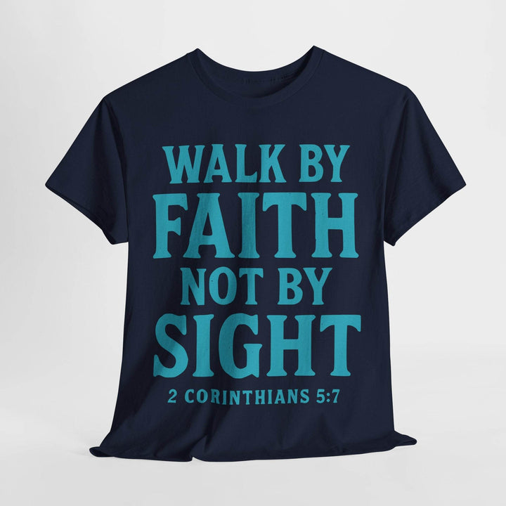 Walk Faith Tee Faith Inspired Motivational T-Shirt - Gutsy Garb
