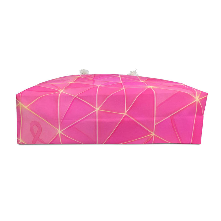 Geometric Prism Breast Cancer Awareness Bag - Gutsy Garb