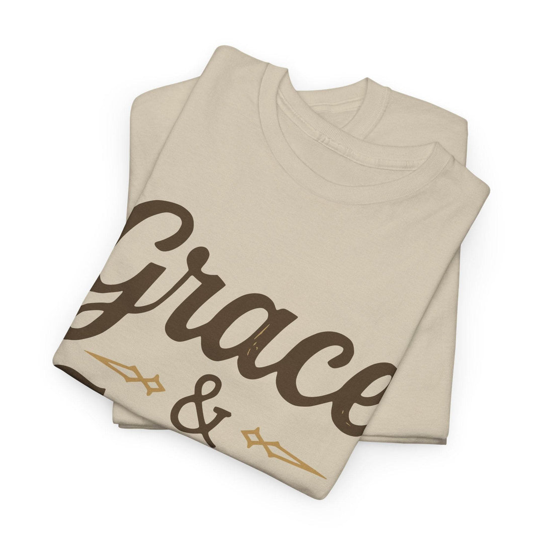 Grace and Grit Motivational Clothing T-Shirt - Gutsy Garb